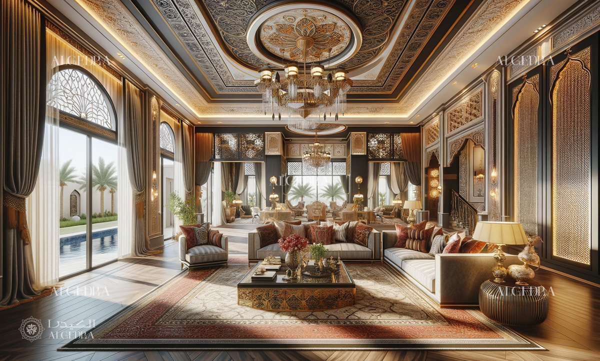 villa interior design in Bahrain